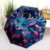 Colorful Animals  Pattern, Automatic Folding Umbrella, Portable and Foldable Design, 8 Ribs, a Christmas or Birthday Gift.