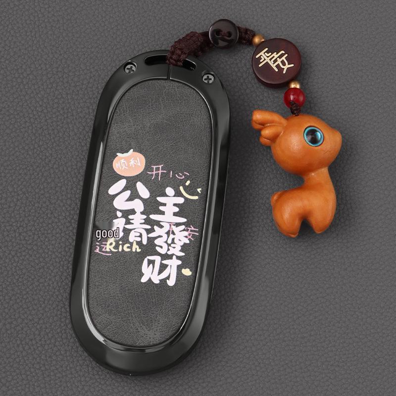Li Auto Key Case: Compatible with L7, L9, L6, One, and L8 models; Unisex MEGA Accessories Shell Buckle.