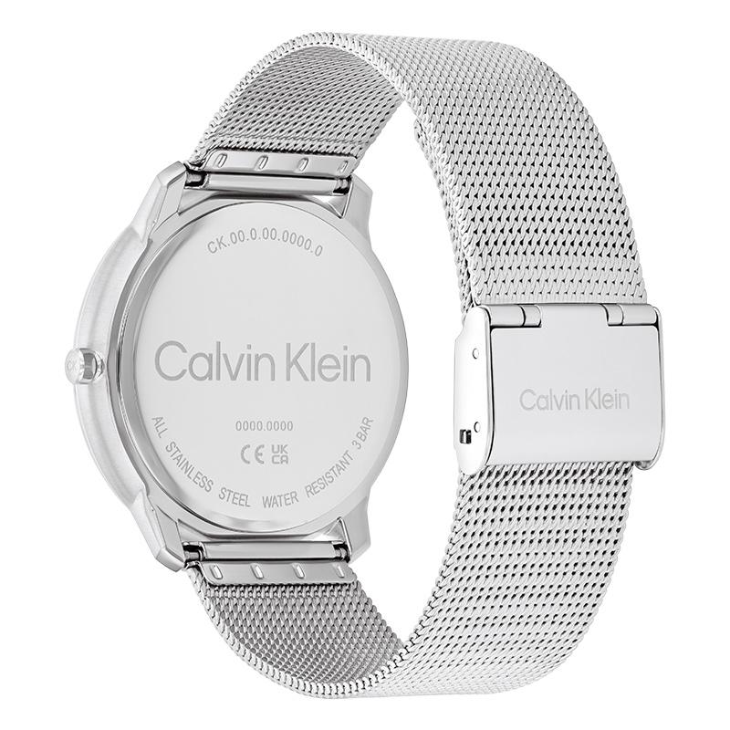 Calvin Klein Quarz Uhr 40mm Schwarzes Zifferblatt 30M Wasserdicht Unisex Uhren 25300012