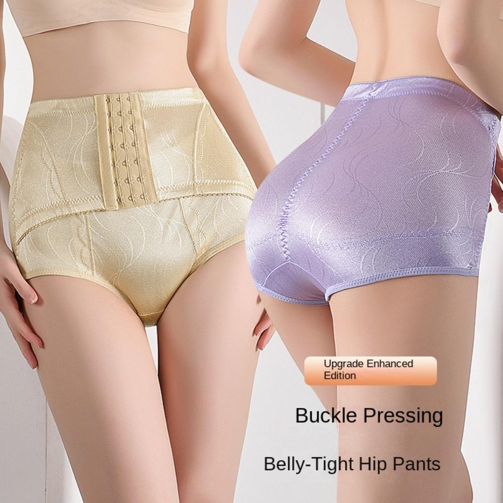 High Waist Butt Lifter Briefs Shapewear Seamless Underwear Fashion Slimming Buckle Shapers  Female