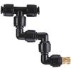 360 Degree Rotating Copper Nozzle Fine Mist Sprayer for Precise Indoor Plant Hydration and Garden Irrigation Applications