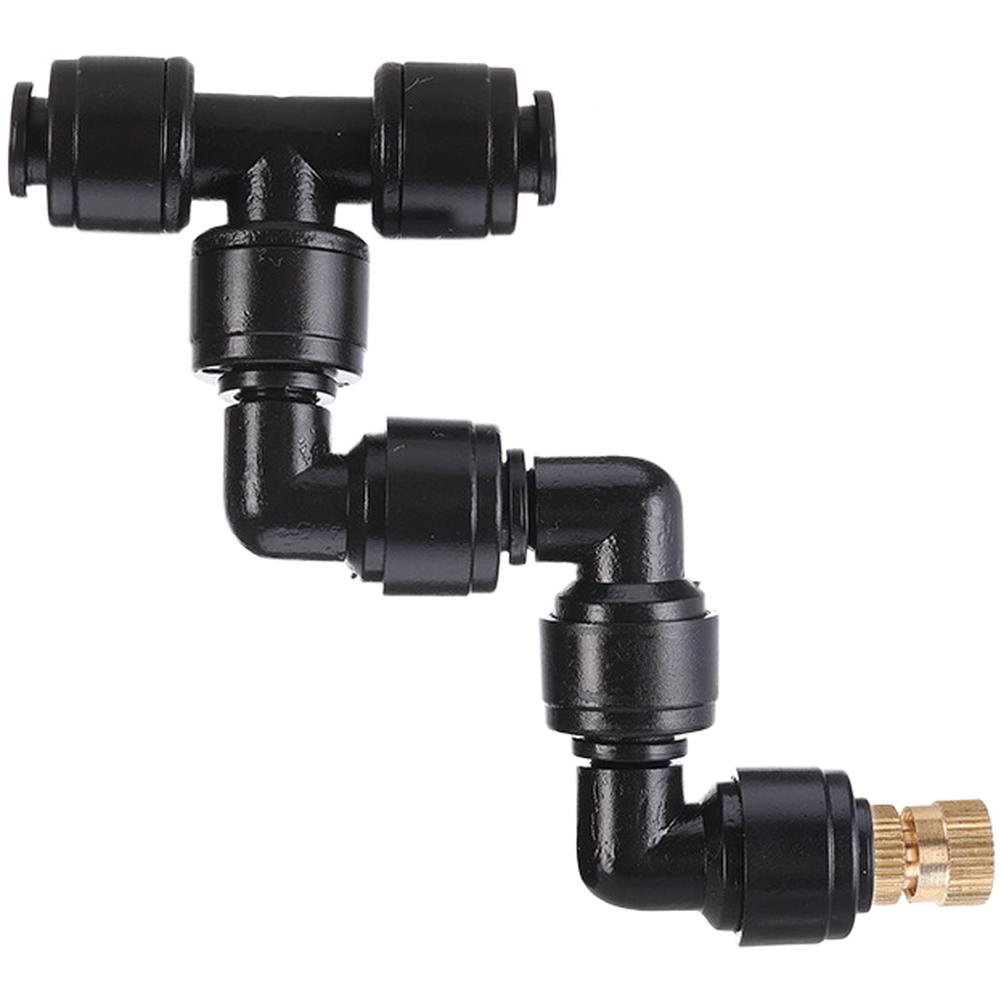 360 Degree Rotating Copper Nozzle Fine Mist Sprayer for Precise Indoor Plant Hydration and Garden Irrigation Applications