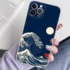 Kanagawa Great Wave Anime Phone Case For IPhone 16 15 14 13 12 Mini 11 Pro XS Max X XR SE 6 7 8 Plus Soft Silicone Cover