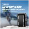 A2S MTB Road Tire 120 PSI Portable Pocket Bike Electric Air Pump Tire Pressure Digital Display Mini Fast Compressor