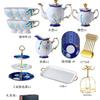 Coffee Cup Saucer Afternoon Tea Set Exquisite Bone China Water Set Light Luxury Flower Tea Cup Household Set With Tray