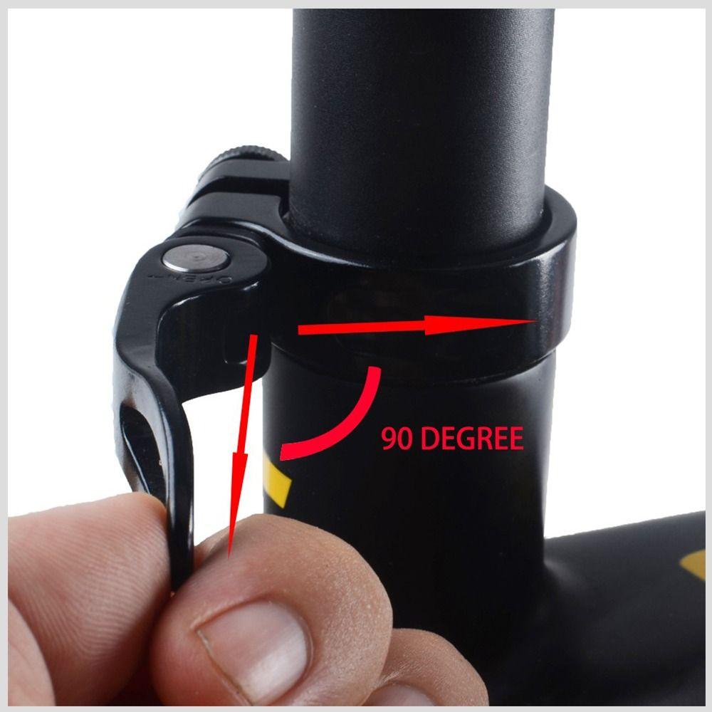 Easy to Install Bike Seat Clamp Quick Release Seat Tube Clamp  Cycling Accessories