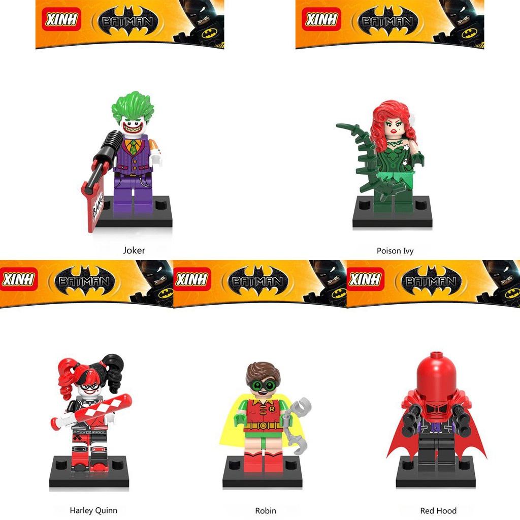 Mini Figure di Batman Carina Per Costruire e Giocare Divertendo con i Bambini