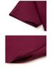 Women's Summer Loose Fit Plus Size Cotton T-Shirt - Midlife & Elderly Casual Half-Sleeve Belly Cover 