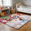 Floor Mat Soft Flannel Rug Non Slip Absorbent Mat for Bathroom Bedroom Home Decor Anime Hot Q Quintessential Q Quintuplets