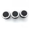 3pcs/set Air Conditioning Knob Aluminum Alloy AC Knob Heat Control Button For Geely Panda 2009-2017 Accessories