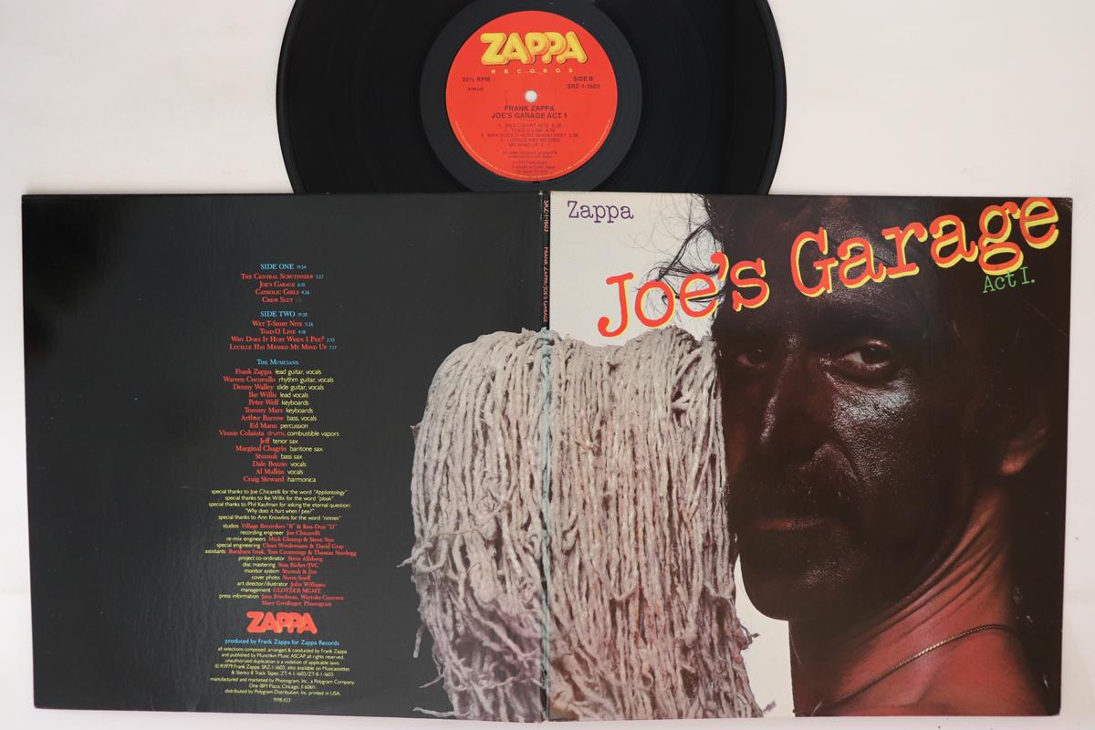 

LP Record FRANK ZAPPA - Joe s Garage Act I SRZ11603 ZAPPA 1979 US Rock Used
