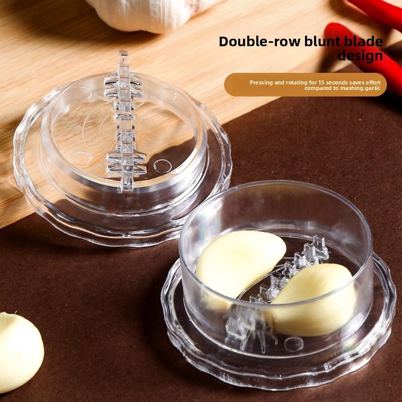 Garlic Masher, Manual Garlic Chopper, Garlic Press, Garlic Paste Maker, Household Kitchen Ginger and Garlic Grinder