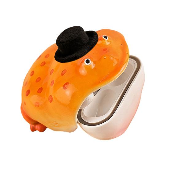

Некрасивый чехол для наушников-вкладышей Лягушка 1/2/3/4/Pro 36925 Bluetooth-совместимый Беспроводной для AirPods Чехол-зарядка для наушников Обложка for AirPods 1 F