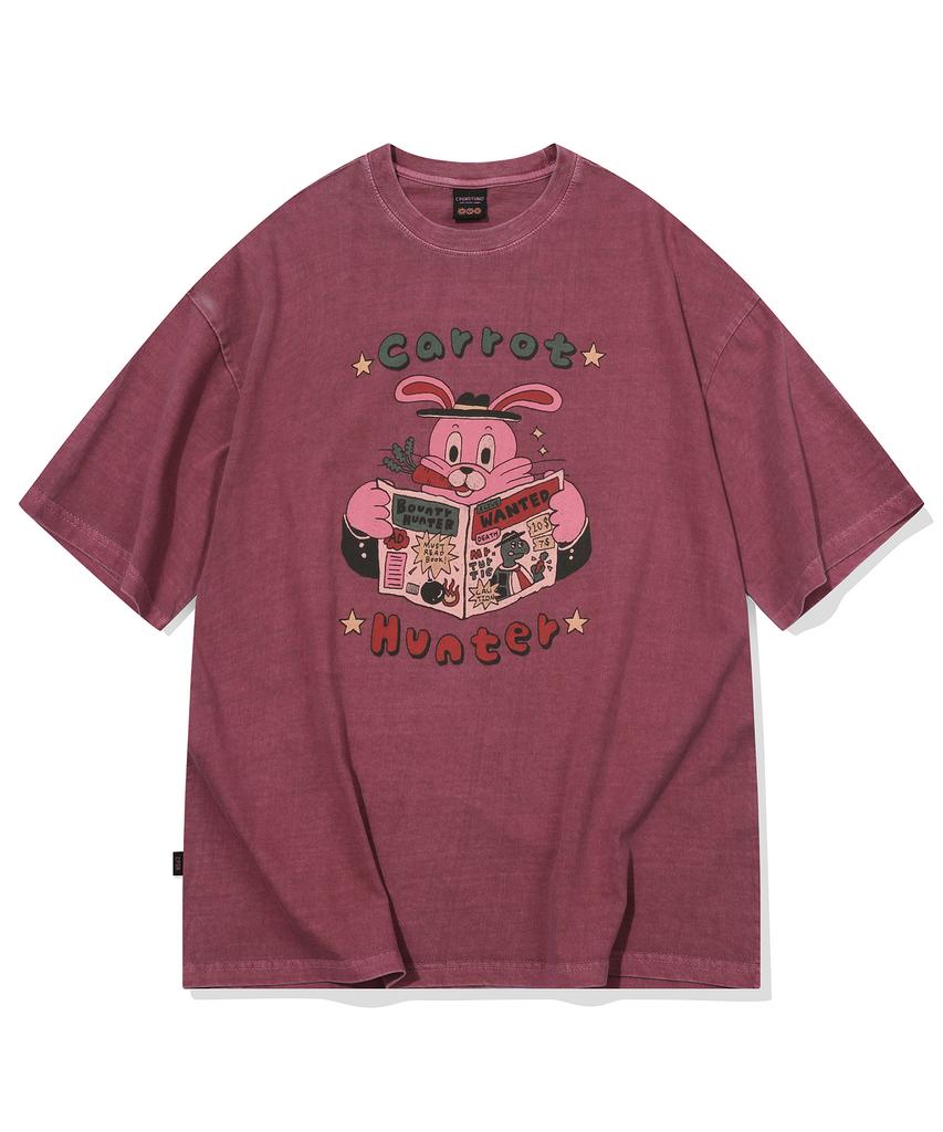 CPGN STUDIO Carat Hoppy Pigment Short Sleeve T-Shirt Dusty Pink