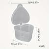 10/20/40pcs 45ml Heart-Shaped Disposable Sauce Cups Thickened for Food Service Easy Use And Clean for Takeaway Packaging