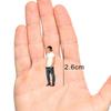 1/64 People Figure DIY Crafts Collectibles Fashionable Hand Painted Mini Figurine for Diorama