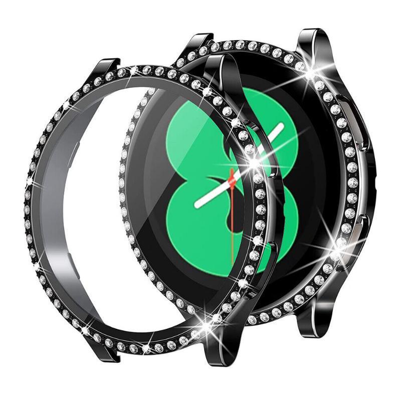 Für Samsung Galaxy Watch 5 4 40 mm 44 mm Glas-Displayschutzfolie Diamant-Hülle