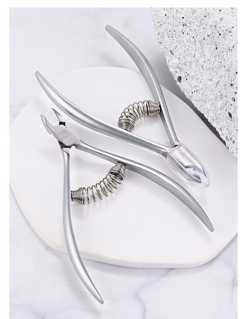 Ukraine Classic Russian Style Stainless Steel Cuticle Nippers - Small Blade Nail Art Tool
