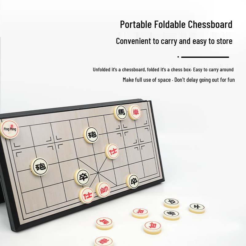 Pan Duoduo Large Magnetic Chinese Chess Set for Students