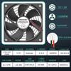 YOUNUON 5V 12V 24V Ventilator 120mm cu Rulment/Bila 120x120x25mm Ventilator Cooler DC Fără Perii pentru Carcasa PC Laptop Calculator