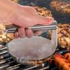 Stainless Steel Burger Press 5.5Inch Burger Smasher Nonstick Burger Maker BBQ Steak Cooking Tool Hamburger Press Kitchen Tool
