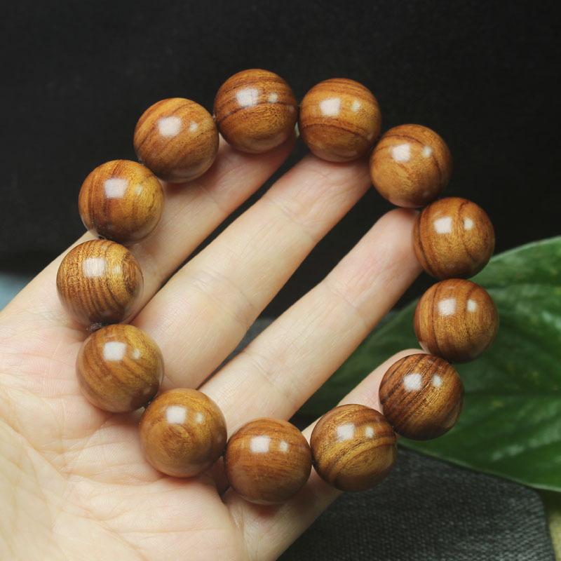 Men's Rosewood Wooden Prayer Bead Bracelet Literary Fashion Jewelry Gift