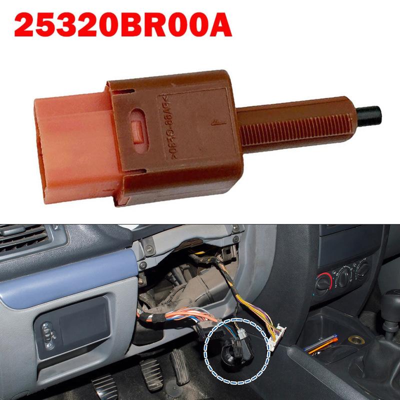 Выключатель стоп-сигнала Для NISSAN Для Qashqai 2006-2013 Для Juke 2010-13 25320BR00A Выключатель стоп-сигнала педали тормоза Детали интерьера