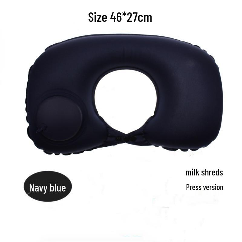 Inflatable U-Shaped Neck Pillow for Travel and Outdoor Use