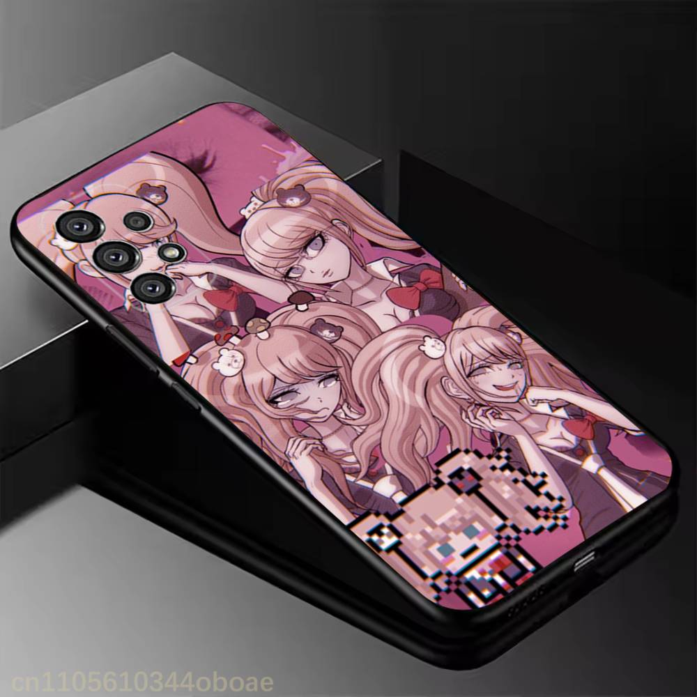 D-Danganronpa Enoshima Junko Phone Case For Samsung Galaxy A13,21s,22,31,32,52,53,71,80,A91 Soft Black Shell