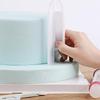 1 pz Accessorio per piatto girevole per torta fai da te Set multifunzionale per lisciare la crema per torte Raschietto in plastica Strumento per la cottura