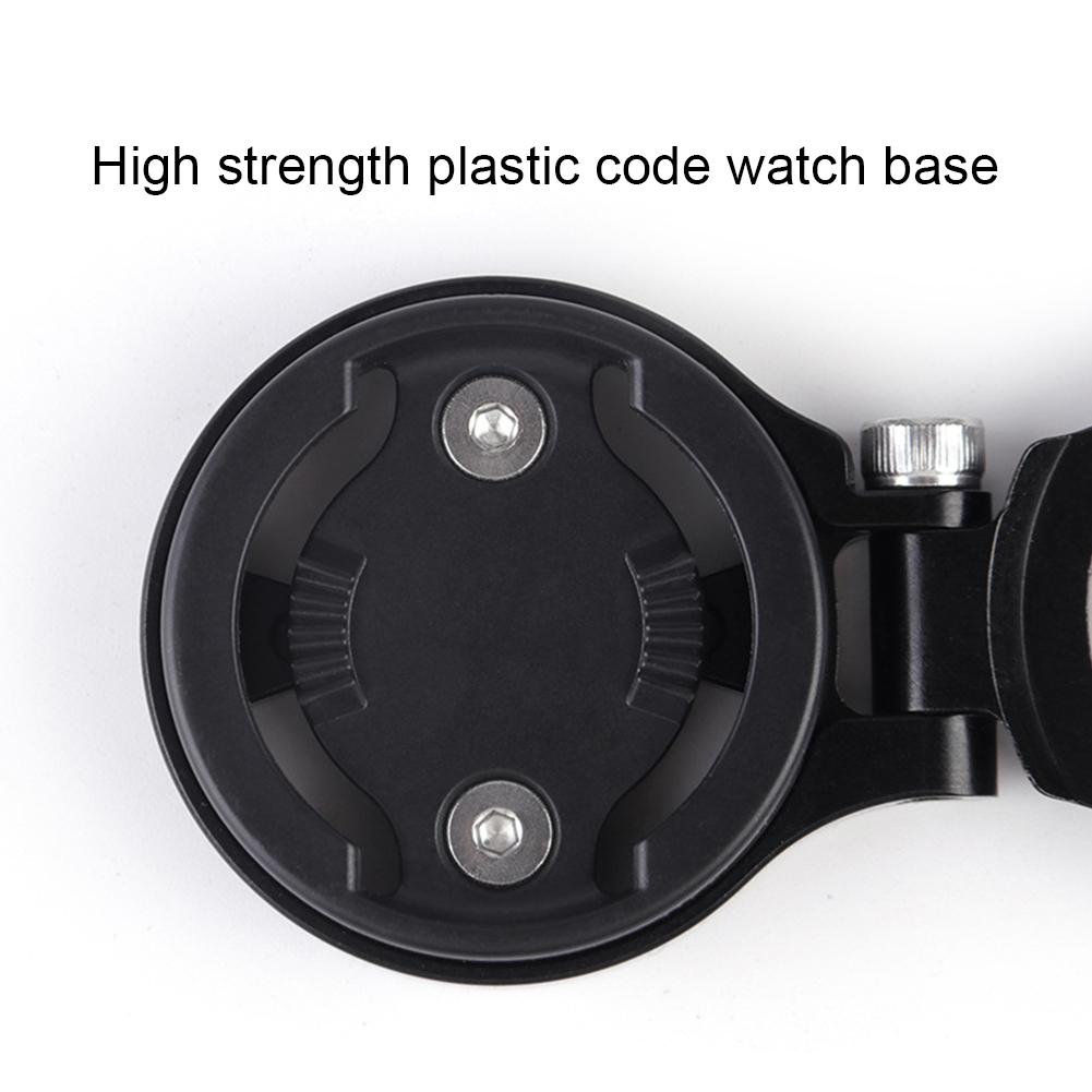 Bicycle Computer Stem Mount Holder Aluminum Alloy Stopwatch Speedometer Support Stand Adjustable Lightweight for Polar