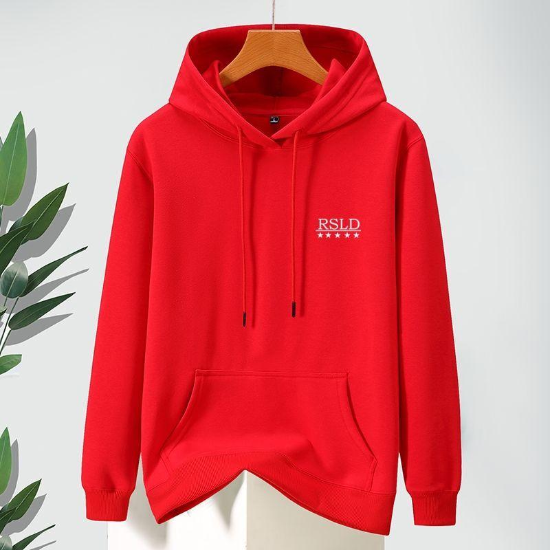 Warm Men's Hooded Sweatshirt Letters Designer Harajuku Fashion Overfit Cheap Y2k Vintage Streetwear Tops 90s Winter Male Hoodie