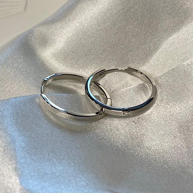 S925 Silver Needle Pearl Stud Earrings for Women