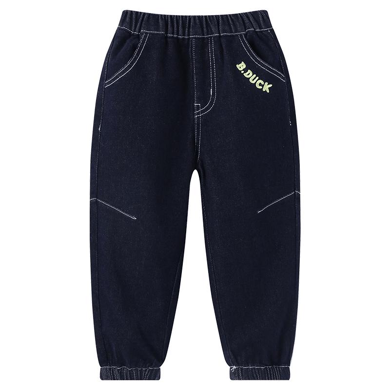 B.Duck Boys' Fleece-Lined Denim Jeans