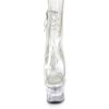 Damenstiefel transparent 17cm Stiletto Mode Plateau Herbstschuhe super hohe Absätze