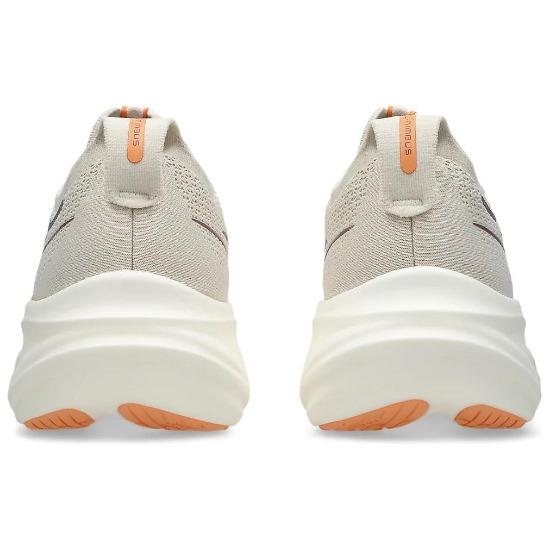 Asics Gel Nimbus 26 Oatmeal Faded Orange Women Sneakers Cream 1012B601-250