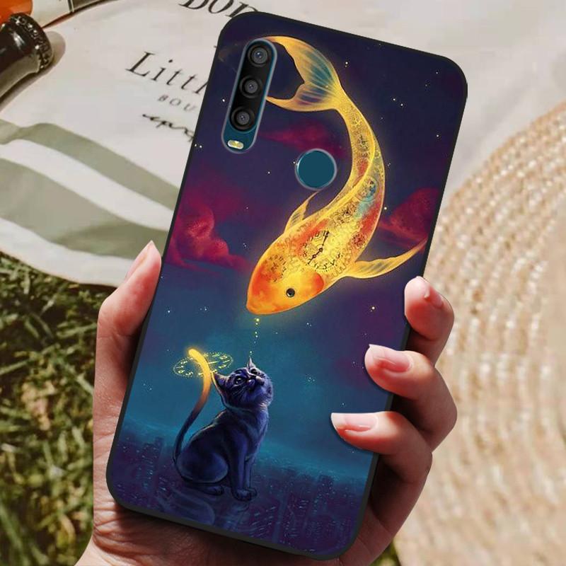 For Alcatel 1SE 2020 Case Silicon Back Cover Phone Case For Alcatel 1SE Light / 1SP 2020 / 1 SE 2020 5030 Cases Soft bumper TPU