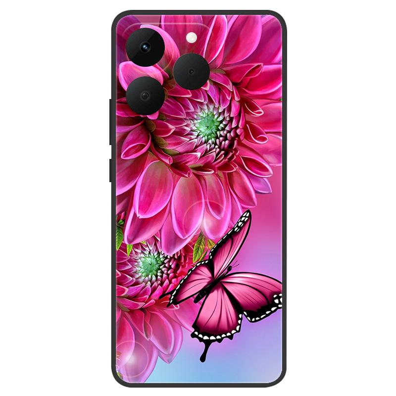 Per Custodia Realme 15T Realme15T 5G NUOVO TPU Silicone Antiurto Gatto Copri Telefono Per Realme 15 T 15t 2025 Funda Stampa Morbido Guscio