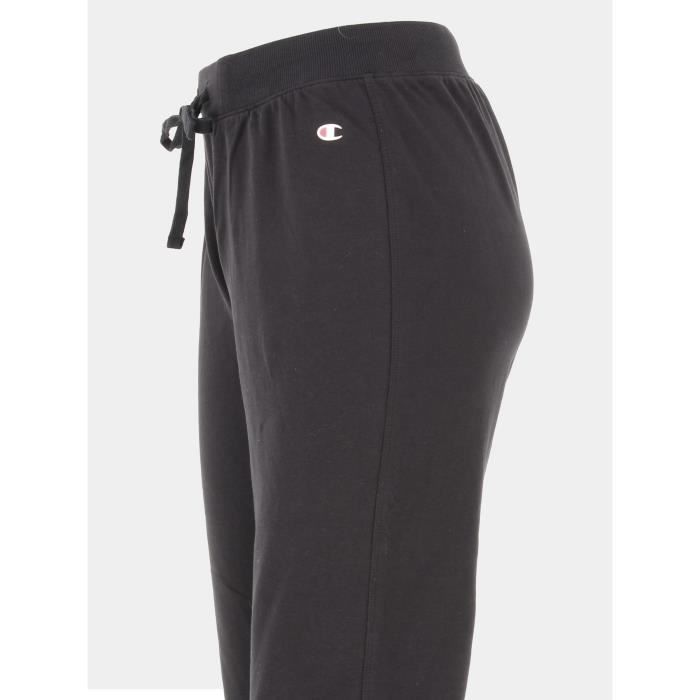 Pantalon de survêtement Rib cuff pants - Champion - Homme - Noir - Coupe regular fit - Matière douce et chaude