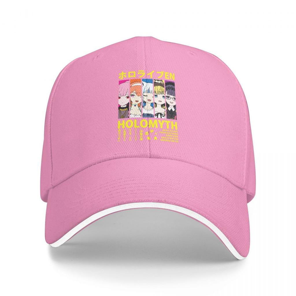 Baseball Caps Hololive Characters Idol Showdown Graphic Men Women Casual Spring Hats
