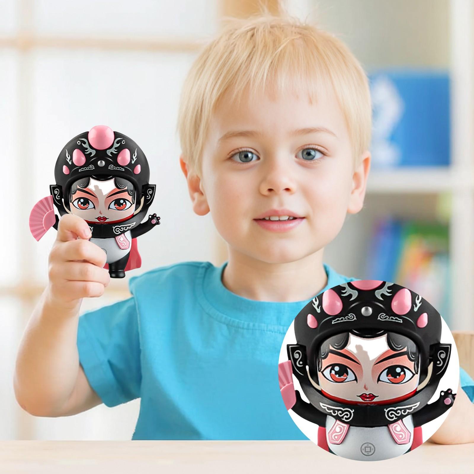 

Кукла, меняющая лицо, Сычуаньская опера, меняющая лицо, китайские культурные сувениры, рука One Size розовый