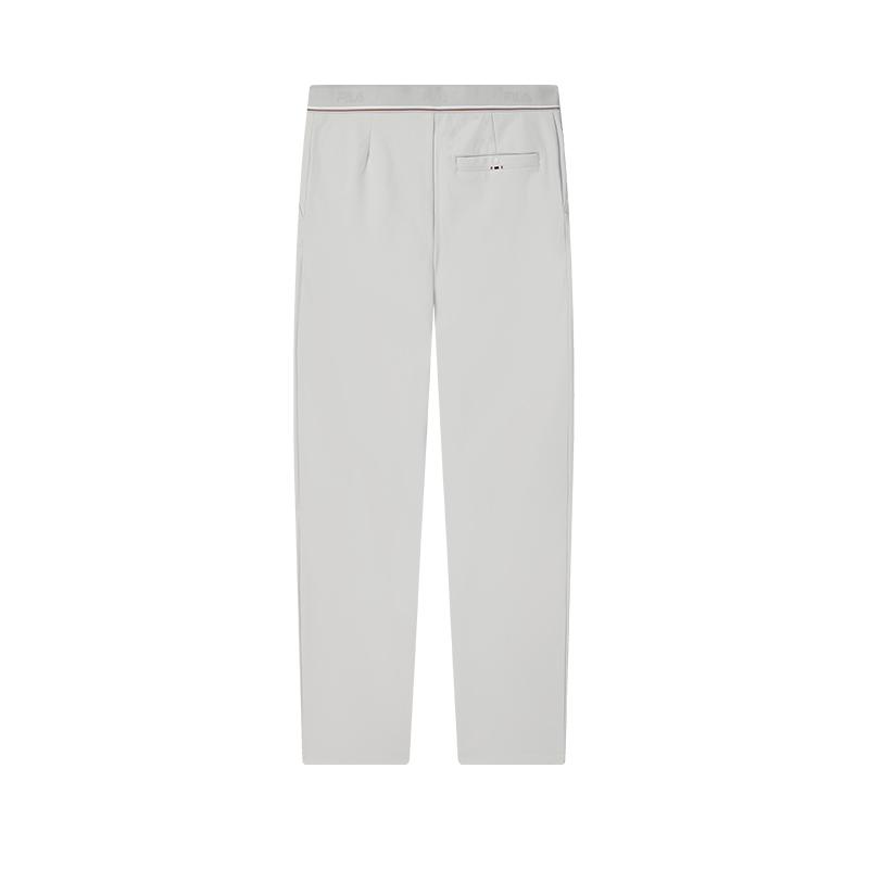 FILA The Louvre Palace Minimalist High-Quality Straight-Leg Casual Pants Men bottoms Gravel-Gray F11M431804FGY