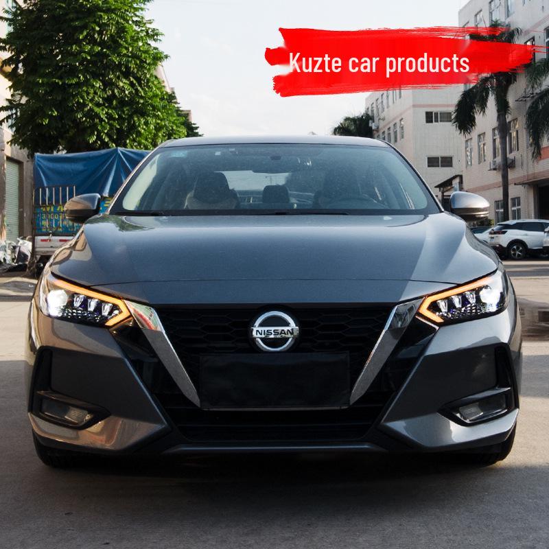 20-22 Sylphy 14th Gen LED Star Diamond DRL & Bi-LED Projector Lens Headlight Assembly