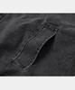 LETTERCOMO Piping Work Hooded Jacket Black