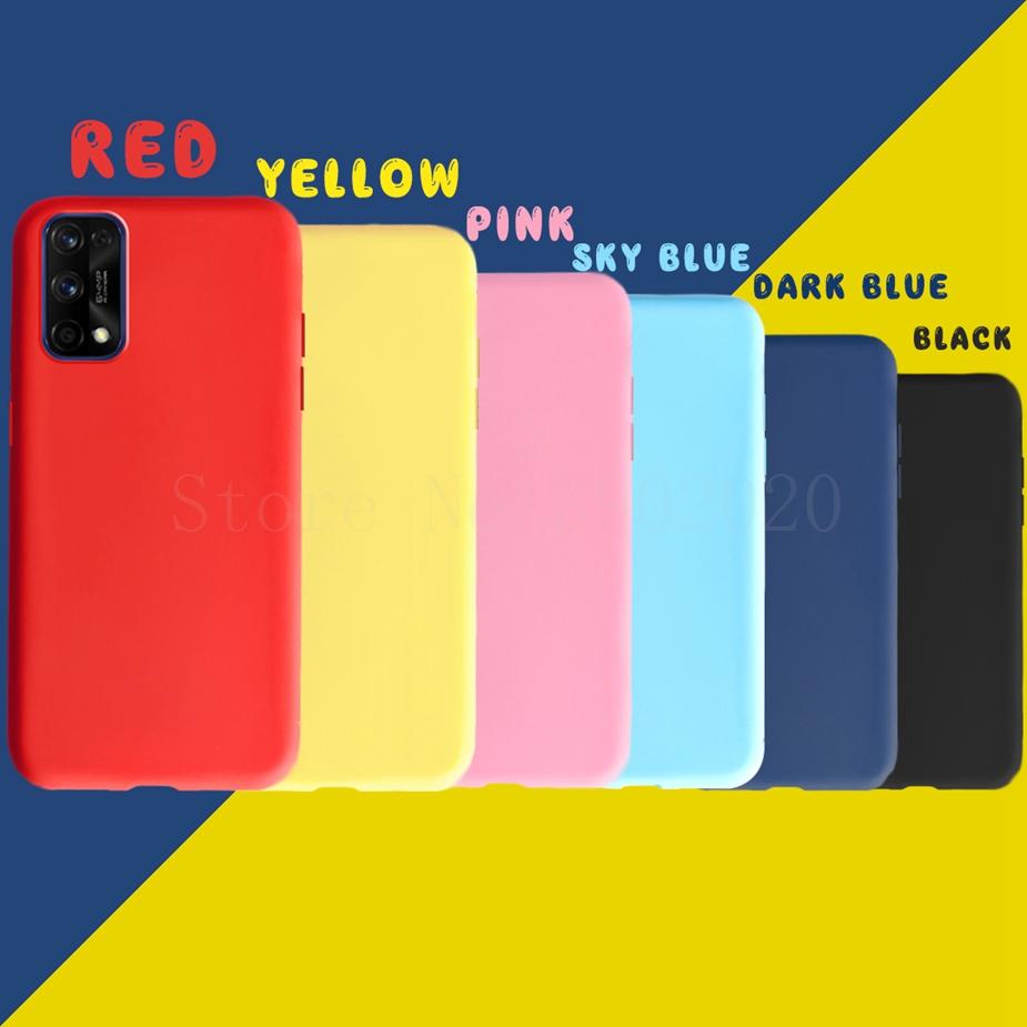 Für Oppo Realme 7 X7 7 Pro Hülle Candy Silikon Stoßfeste Handyhülle An Für Oppo Realme 7 7 Pro X7 X7Pro Vollabdeckung Coque Bumper