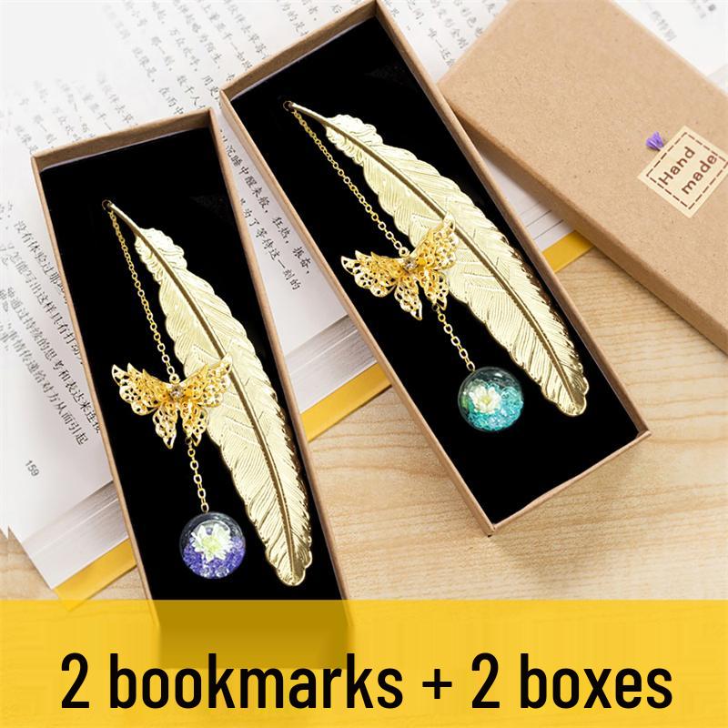 Elegant Metal Panda Bookmark Gift Box - Chinese Style for Teacher's Day, Graduation & Birthdays
