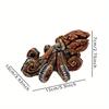 Whimsical Octopus Sculpture - Versatile Interior and Exterior Decoration, Realistic Resin Artwork for Patios, Decks, Offices, and Fences
