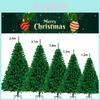 Stunning Simulated Green Pvc Christmas Tree With Xmas Ornaments