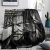 One Punch Man Characters flannel blanket, classic anime pattern for home furnishing, nice gift.xwn