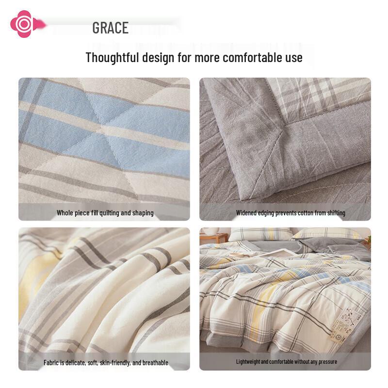 Jie Li Ya 100% Baumwolle Sommerdecke